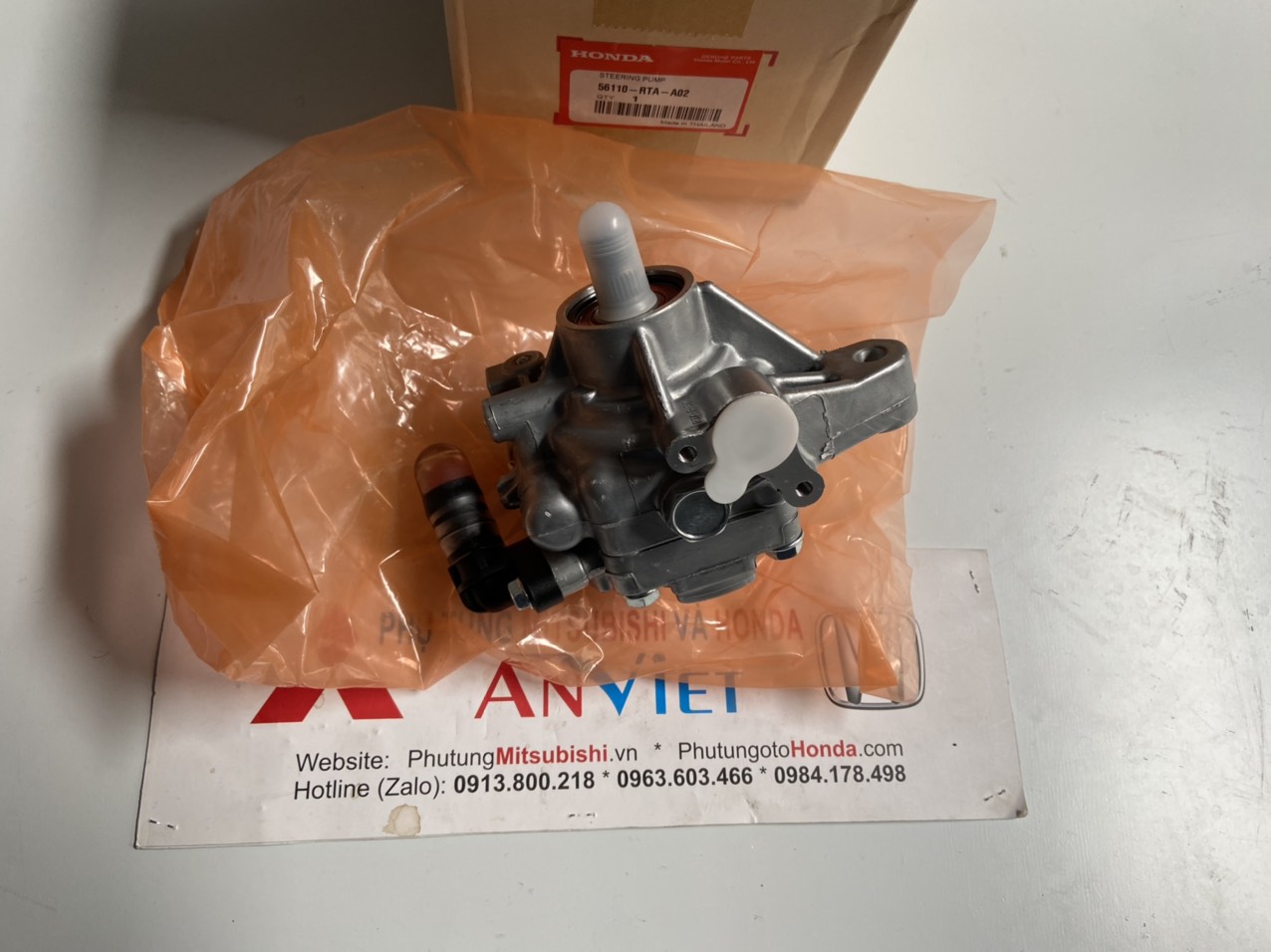 Bơm trợ lực lái xe honda CRV 2009